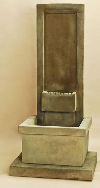 Wall Of Water Outdoor Cast Stone Garden Fountain Fountain Tuscan